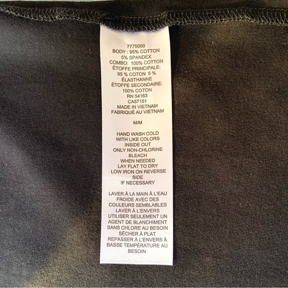 Karl Lagerfeld cotton eyelet tee - Picture 6 of 7